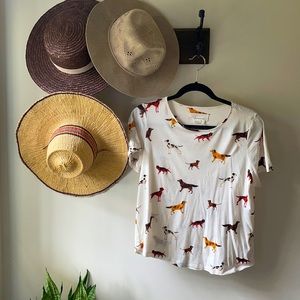 Anthropologie dog shirt